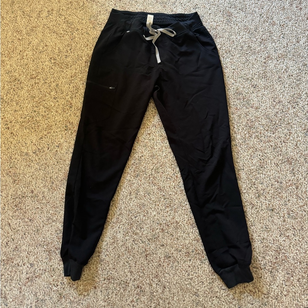 Figs black Zamora scrub pants